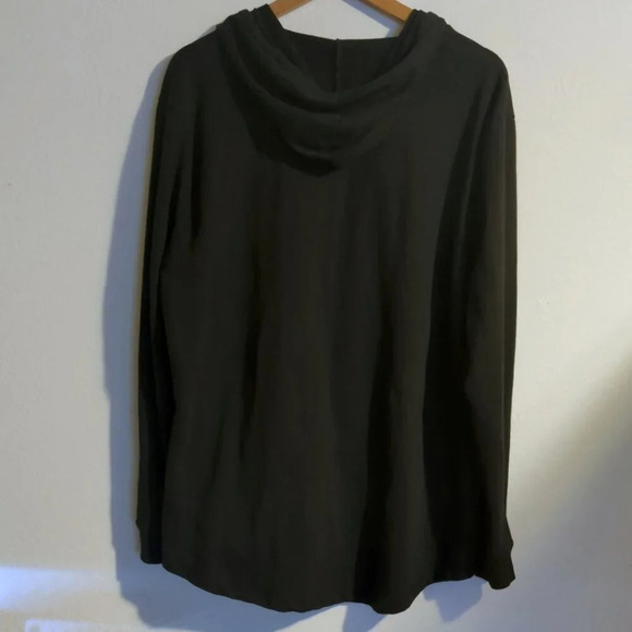 French Terry Zip-Front Hoodie Size XL - Picture 9 of 11